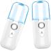 FOYTOKI 3pcs Nano Water Replenishing Instrument Facial Mister Cool Mist Handheld Steamer White Plastic - Buy Online on SooperMarket.com