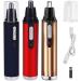 Shop Travel-Friendly Nose Hair Trimmer - Painless Electric Ear Hair Removal for Men | Blue Grooming Tool - Buy Online on SooperMarket.com