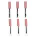 Gogogmee 6pcs Eyeliner Stick Eyeliner Tube Refillable Mascara Tube Shadow Tip Liner Bottle Lash The Pet 1 g (Pack of 1) Pink