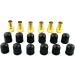 18-Pack Valve Adapter Set for Dunlop & Sclaverand to Schrader - Bicycle & Car Valve Lid | LJFEA - Buy Online on SooperMarket.com