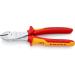 Knipex High Leverage Diagonal Cutter chrome-plated insulated with multi-component grips VDE-tested 200 mm (self-service card/blister) 74 06 200 SB Multi-component Grips Yellow/Red 1000 V 200 mm chrome-plated on self-service card