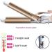 3 Barrels Wave Iron - 25mm Curling Iron with Adjustable Temperature | Fast Heating Styling Tool for All Hair Types - Buy Online on SooperMarket.com