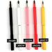 Didiseaon Lip Scrub Brush Lipstick Stick Travel Retractable Travel Makeup Brush 9.3*1cm Pink - Buy Online on SooperMarket.com