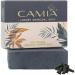 100% Organic Handmade Charcoal Soap For Bath | Luxury Natural Bath Soap to Remove Toxins Impurities & Improves Skin Complexion | Free From Arificial Color | 4.22 Oz