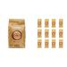 Oro Whole Bean Coffee Blend Medium Roast 1kg Bag (1 Pack) & Lavazza Qualita Oro Ground Coffee Blend Medium Roast 250g Brick Authentic Italian Non GMO Blende