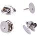 eBoot 25-Piece Tie Tacks Blank Pins with Clutch Back - Create Your Own Custom Accessories - Buy Online on SooperMarket.com
