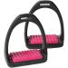 Shires Compositi REFLEX Stirrups (691) Shock Absorbent Colours - Adult (4.75") Black-Black Adult (4.75") - Buy Online on SooperMarket.com