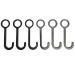 FULLBOW AR500 Steel Target Hangers and Gong Targets Combo Pack Gong Target Hanging Kit DIY Target Kit for 1 Inch OD EMT Conduit Sold Separately Only 6 Hooks