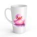 White Ceramic Kids Canard Mug - Large 483 ml Perfect for Hot Chocolate or Milk Fun and Easy to Use