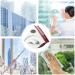 Window Cleaner Double-Sided Window Cleaning Tool with Strong Magnets for High-Rise Homes Offices Schools Apartments Dorms Hotels For doublelayer glas red - Buy Online on SooperMarket.com