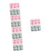 MAGICLULU 3D Birthday Cake Pan 10 Pcs Dinosaur Cake Mold Candy Jelly 3 Cube Moulds 28X16.2CMx5pcs