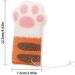 Body Exfoliating Sponge Elastic Bath Sponge Cute Bathing Clean Scrub Brush with 4 Cat Paws - Buy Online on SooperMarket.com