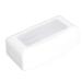 Nail Tool Cleaning Tray Multifunctional Long Life Easy Clean Makeup Tool Needle Cleaning Box for Travel (White)