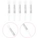 MAGICLULU Silicone Lip Scrubber 12pcs Silicone Lip Brush Lip Wand Cosmetic Lipstick Brush Mini Lipsticks Mini Lip Gloss Lip Plumper Gloss Clear Silicone Applicator Travel Mascara Silica Gel 5x1cm As Shown 3 - Buy Online on SooperMarket.com