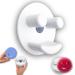 Storage Theory | Sponge Caddy 1pk | Suction Cup Installation | Does NOT Include Sponge | White Color | 1 Pack 1 Count (Pack of 1)