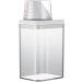 Laundry Detergent Dispenser Washing Powder Storage Detergent Container with Measuring Cup Laundry Powder Container Fabric Softener Box Detergent Dispenser for Bathrooms Toilets 1100ml - Buy Online on SooperMarket.com