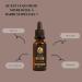 100% Organic Castor Oil for Men - Pure & Natural Beard Hair & Nail Care | 30ml - Buy Online on SooperMarket.com