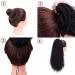SEGO Hair Extensions Ponytail - Wavy Hairpiece Bun & Braided Updo | Black - International Shipping - Buy Online on SooperMarket.com