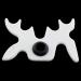 White Plastic Moosehead Bridge Head for Billiards Cue Rack - Non-Slip Snooker Pool Cue Rest Holder - Buy Online on SooperMarket.com