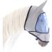 Bucas Buzz-Off Deluxe Fly Mask with Ears - Blue XS | Premium Horse Fly Protection | International Shipping Available - Buy Online on SooperMarket.com