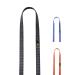KAILAS 16mm Nylon Climbing Sling 22KN Runner 60cm 80cm 120cm 160cm Tubular Webbing for Rock Climbing Rappelling Outdoor Activities Black 60cm