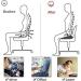 GeRRiT Memory Foam Seat/Chair Cushion for Relieves Back Sciatica Pain Tailbone Pain for Hemorrhoid Coccyx Sciatic Nerve Pregnancy and Tailbone Pain - Buy Online on SooperMarket.com