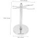Buy Wooneky Aluminum Alloy Razor Holder & Brush Stand | Men's Friseur Organizer for Safety & Storage - Buy Online on SooperMarket.com
