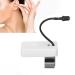 ANGGREK LED Ear Pick Lamp - USB Rechargeable, 3 Speeds, Ear Cleaning Tool (White) - Buy Online on SooperMarket.com