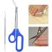 Stainless Steel Pedicure Tool Set Long Handle Handle Foot Nail Manicure Multifunctional Elderly Toenail Scissors Nails File - Buy Online on SooperMarket.com