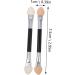 Baluue 40 Pcs Latex Eye Shadow Stick Eye Makeup Tool Eye Shadow Applicator Double Sided Eyeshadow Plastic 7.5cmx2pcs Assorted Colorx2pcs - Buy Online on SooperMarket.com