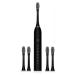 Electric Tent Brush - 4 Heads - for Adults and Kids - Travel Friendly