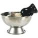 Premium Tall Metal Shaving Bowl for Men | Reusable Shaving Accessory & Soap Cup | Perfect Shaving Supplies - Buy Online on SooperMarket.com