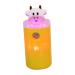 Moisturizer Air Diffuser Small Humidifier Plant Pocket Size Humidifier Face Steamer 3.8x3.8x10.8cm Yellow