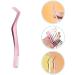 FOMIYES Eyelash Tweezers with Comb Eyelash Tweezers for False Lashes Ergonomic Eyelash Tool Convenient Eyelash Tweezer Eyelash Mascara Pink Miss Stainless Steel Belt Major - Buy Online on SooperMarket.com
