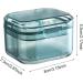 Three Layers Denture Box with Strainer Denture Box for Soaking Dentures and Storage Mouthguards Clear Dentures Braces Case for Daily Travel Cleaning(Blue) - Buy Online on SooperMarket.com