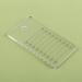 Acrylic Eyelash Extension Pallet Grafting False Eyelash Organizer Extension Pad Lash Tray Adhesive Glue Palette Individual Holder (Transparent A)