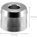 Beavorty 3-Pack Razor Holder Stand - Stainless Steel & Aluminum Alloy Safety Razor Base for Men - Travel Brush Silver - 4.3x4.3cm - International Shipping - Buy Online on SooperMarket.com