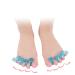 KALLORY Silicone Gel Toe Separators - Hammer Toe, Bunion Cushions, Valgus Adjuster - 1 Pair - Buy Online on SooperMarket.com