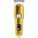 Hair Clipper Cordless Barber Grooming Sets Rechargeable Hair Clipper with Guide Combs Gold Metal Incisive Lightweight Electric Hair Trimmer for Home Use 500mAh - Buy Online on SooperMarket.com