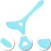 Eyeliner Stencil Silicone Eyeliner Guard Eye Makeup Aid Eyeliner Applicator Guide for Girls Women Blue - Buy Online on SooperMarket.com