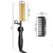 Dan Technology Mini Hot Comb - Dual Voltage Electric Hair Straightener for Travel & Home - Professional Pressing Comb for Natural Black Hair - Gold - Buy Online on SooperMarket.com