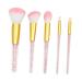 Professional 5 Set Cosmetics Brush Kit - Essential Makeup Brushes for Women | Perfect Powder Brush & More - Buy Online on SooperMarket.com