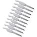 Beaupretty 10pcs Folding Double Side Nail Files and Buffers - Pocket Size Manicure Pedicure Tool - Buy Online on SooperMarket.com