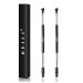 Beili duo eyebrow brush eye brush eyelashes mascara brush mascara kamm make-up brushed eyebrow eye brush for eyes make-up eyelashes 2pc-ba18
