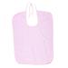 Adult Bib Skin-friendly Soft Waterproof Waterproof Bib Eating for(Light pink 50 * 70)