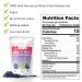 powbab Dried Wild Blueberries - 100% Whole, Unsweetened, Keto, Gluten-free, Vegan - Canada Grown, No Sugar Added, No Sunflower Oil or Apple Juice Concentrate, Sulfite Free - Buy Online on SooperMarket.com