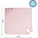 Clevamama Bamboo Apron Baby Bath Towel with Hood - Ultra Soft Bamboo, Absorbent, Pink, 98x98 cm - Buy Online on SooperMarket.com