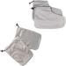 FRCOLOR Paraffin Wax Glove Booties & Mittens - 2 Pairs Grey - Buy Online on SooperMarket.com