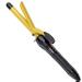 DAN Technology 3/4 Inch Tourmaline Ceramic Hair Curling Iron/Wand with LCD Screen Suitable for Hair DIY Hairdressing Beauty School Hair Salon Fast Heating 60 min Auto Off (Gold Black) 3/4 Inch 19MM Gold Black