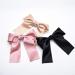 8-Piece Set Big Satin Ribbon French Barrettes for Women - Large, Soft, Silky Hair Bow Clips - Buy Online on SooperMarket.com